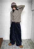 BACK MINI POCKET VELVET PT
