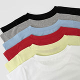 Mayonnaise Side Shirring Crop Short Sleeve T-Shirt