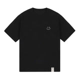 Small Line Drawing Smile Short Sleeve Tee