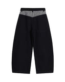 Heid Check Layered Balloon Pants