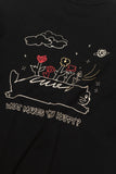 Happiness Leo Embroidery Short Sleeve