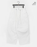 Serion cut balloon fit cotton pants