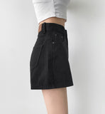Summer Bermuda Maxi Cotton Denim Shorts