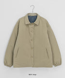 Hinyu Check Reversible Padded Jacket
