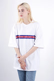 Heavy Overfit Wide 3 Color Line Logo