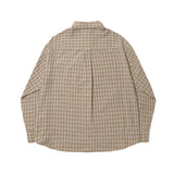 Small Logo Embroidered Pocket Check Shirt