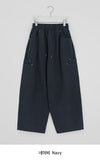 Hibamp Wide Cargo Banding Pants