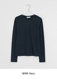 Nakeun Round Long Sleeve Tee