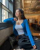 [U-BASIC] 2TYPE Ribbed Tube Top Sleeveless (with cup)