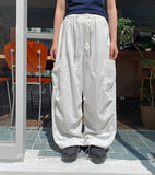 Marico string banding parachute cargo pants