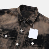 Rick smudging denim jacket
