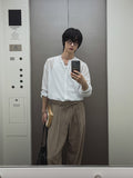 Rodina Two-Tuck Semi Wide Slacks