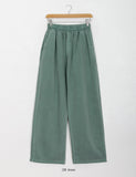 [unisex] Heson Pigment Banding Wide Pants - Pigment ver