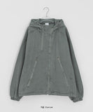 [unisex] Filta Washing Cotton Hood Zip-Up Jacket