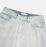 Delf Ice Washed Wide Denim Pants