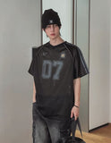 Zero Seven Mesh Track Over Fit Short Sleeve T-shirt