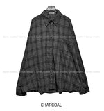 Chillin Cotton Overfit Check Shirt
