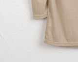 Wrapper Modal Overlock Ribbed Off Shoulder Long Sleeve T-Shirt