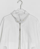 Keren collar two-way blouson