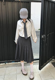 POCKET PLEATS MIDI SK