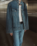 Entry trucker denim jacket