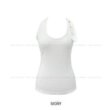 Yoni Eyelet Halter Sleeveless