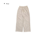 Hers Wide Training Banding Brushed Pants