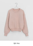 Kanme Basic Color Round Knit
