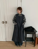 [BAONHAUS] Kinlav Layered Cargo Long One Piece