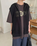[unisex] Yosint Summer Net Hood Vest