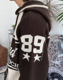 South Knitwear Hooded Zip-Up