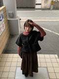 Bakoy fleece short sleeve cardigan
