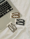 Cohen Check Snap Hairpin Set