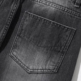 Scratch Denim Pants