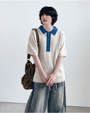 Marina Half Collar Knit