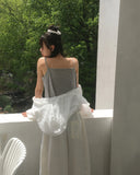 Carimo lace button sleeveless