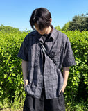 Tenta short sleeve check shirt