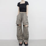 Flor Square Shirring T-shirt