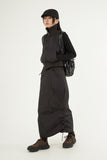 City leisure high-neck zip-up vest