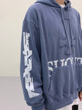 SHOUT pigment washed hoody