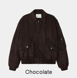 Romu Rivet Suede Flight Jumper