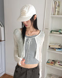 Dope See-Through Rib Crop Strap Bolero CD