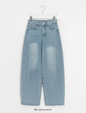 Bayani Washing Wide Denim Pants