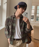 Broy Damage Check Crop Shirt