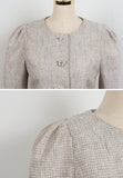 Kisuel Puff Tweed Jacket