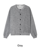 Moel Crop Brush Cardigan