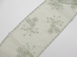 Letta Vintage Lace Punching See-Through Flower Scarf