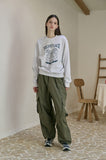 Velvet Lace Sweatshirt