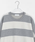 Roohi color matching stripe over sweatshirt