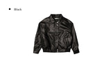 Once Leather Blouson Jacket